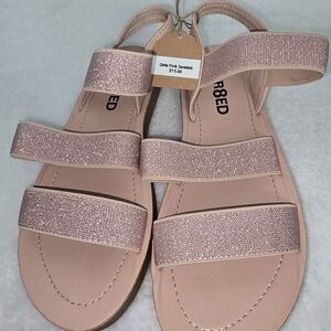 Glittery Pink Sandals